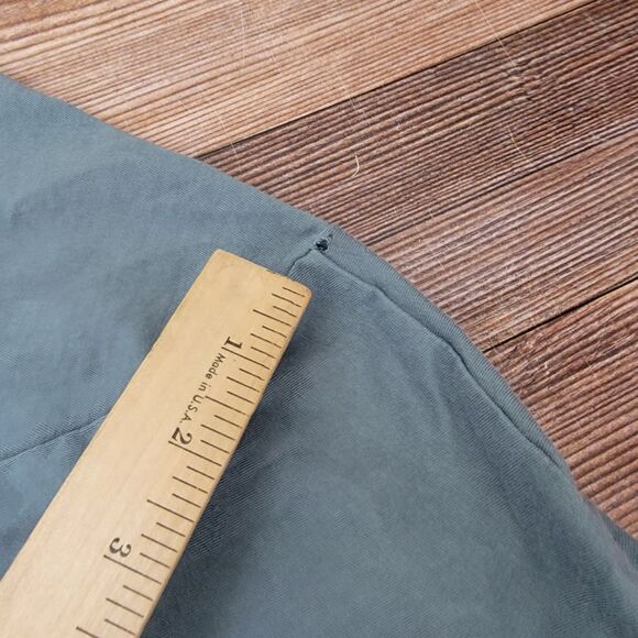 Billy Reid Shirt Men's L Light Blue Short Sleeve Polo Pocket - Picture 7 of 9